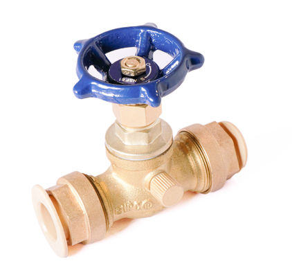 Brass Gate Valve Casting Body Vrouwelijke draad Water Gate Valve Connect Handmatige kracht
