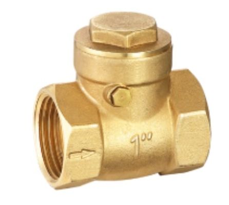 1 inch Messing Swing Check Valve Gedrukt 1 / 2 inch Messing Check Valve