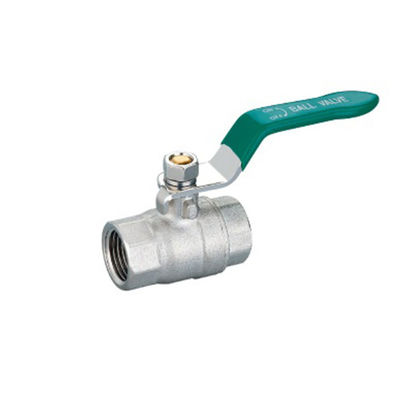 Vrouwelijke 1 / 2 draadbalk SS Gas Water Chrome Plating Handleiding Voor leidingen verbindingen