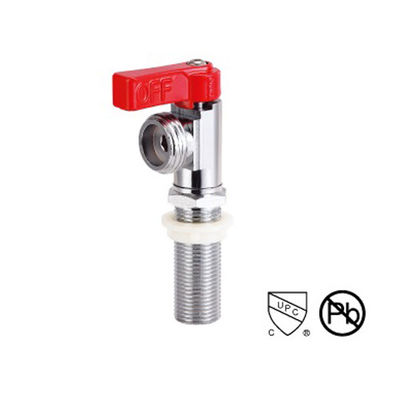 IJsmaker Gedrukt messing Chrome slang Bibb Met Hard Chrome Plating