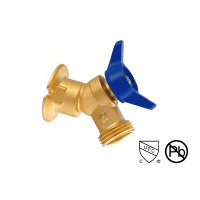 Aluminium legering Handle Messing Compressie slang Bibb Mannelijk Gegooid Messing Valve