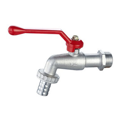 Messing lichaam en PVC filter rubber pakket Messing bal Bibcock twee stukken lichaam voor water