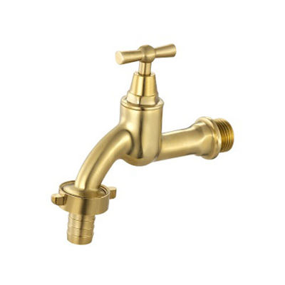 Messing / Zink Gedrukt Bibcock Ball Valve Voor Water 0°C-100°C Gedrukt Ball Valve