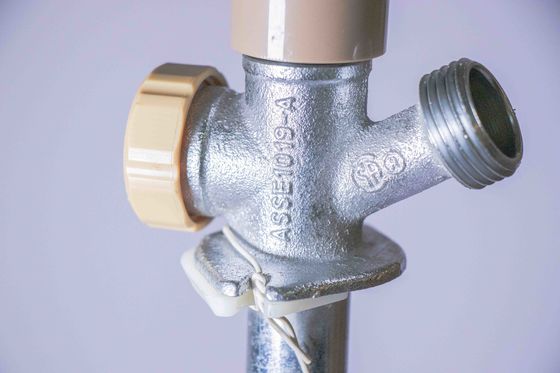 Multi-turn anti-vriezen Proof Sillcock Solder Ends Valve Messing