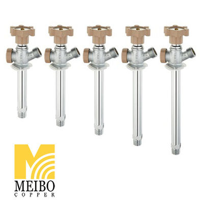 Gedrukt kwartdraai Frostproof Sillcock Valves OEM ODM Watermeter Valve