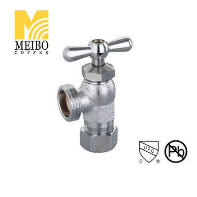Gedrukt vasthoudingsring 3/4 inch ketel afvoerklep Messing Chrome Plating