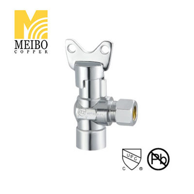 15mm zandblaas en nikkelgeplatte 1/ 2 inch hoek klep met draad
