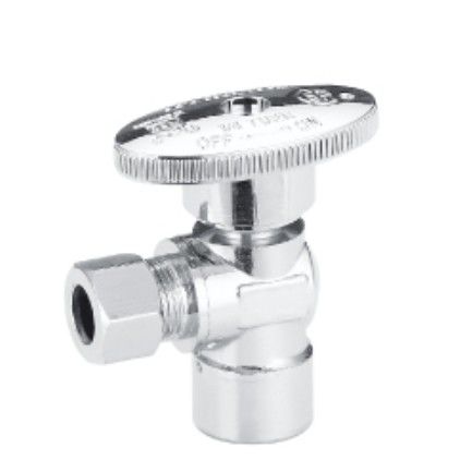 OEM Service 90 Grade 2 Way Angle Valve Warm en koud water badkamer toilet draad 3/8 " 1/2 Messing Hoek Valve