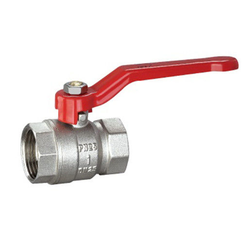 MB fabriek vrouwelijke industriële materialen metaal connector NPT BSP draad messing koperen balklep waterklep messing klep