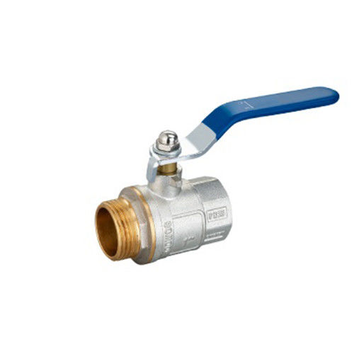 Gaswaterchroomplatering SS 2 inch gegraven kogelklep Messing gesmeed twee stukken lichaam / 2 ′′ 2 ′′ (600WOG, 150WSP)