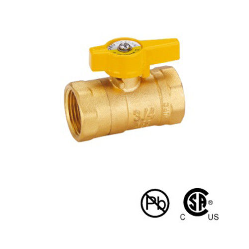 Zink legering Messing Ball Valve Vrouwelijke en mannelijke handvat staal met Chrome Plating 1/2 inch balklep gegraven