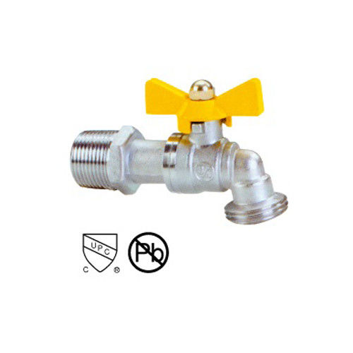 Algemeen 1/2- -3 /4 Ball Valve Slang Bibb Gas Olie Water Bib Valve