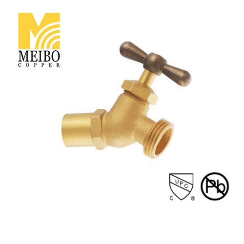 T-Handle Full Port 150 PSI Kessel Drain Valve 1/2 Solder Ends Connect